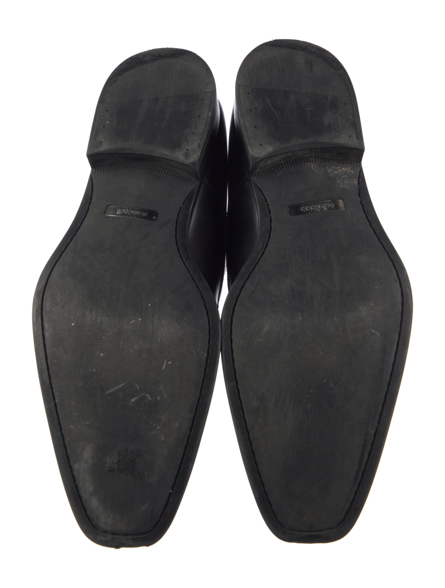 Bruno Magli Leather Derby Shoes